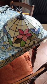 lampadario liberty e piantana da interno 