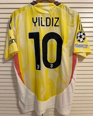 Maglia Preparata Yildiz Juventus Away 24-25 COA
