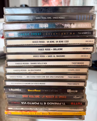 Collezione CD Album Storici vasco