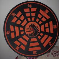 Vintage Kung Fu Target Board 80’s. By Coltellerie 