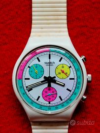 Chrono Swatch White Horses SCW 100