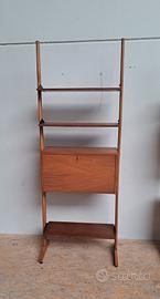 libreria anni 60 in teak