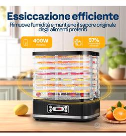 VIVOHOME Disidratatore essiccatore  
