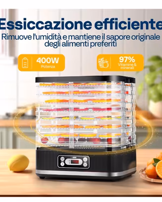 VIVOHOME Disidratatore essiccatore  