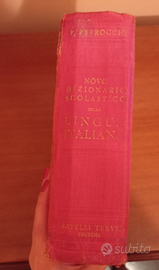 Dizionario scolastico anno 1933