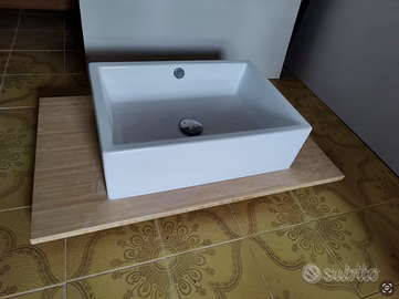 Lavabo da appoggio lavandino - base IKEA TOLKEN