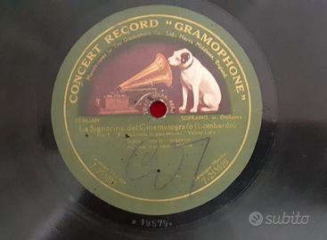 Disco Vinile 78 giri 1915 Londra Stella Menier