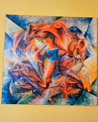 Quadro Boccioni "Dinamismo di un calciatore"