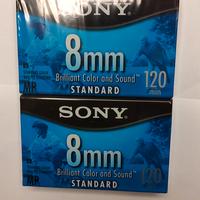 Cassette 8mm Sony 120 minuti