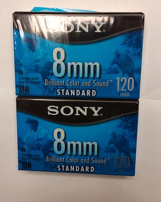 Cassette 8mm Sony 120 minuti