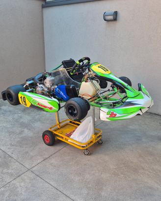 telaio go kart KZ TB kart 125 / Kart completo 