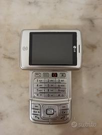 Videofonino LG U900 grigio argento funzionante