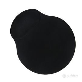 Tappetino mouse ergonomico nero