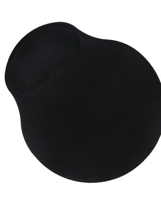 Tappetino mouse ergonomico nero