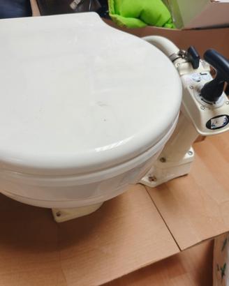 wc manuale con pompa jabsco e ricambi