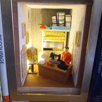 Diorama Sartoria con Luce 