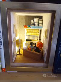 Diorama Sartoria con Luce 