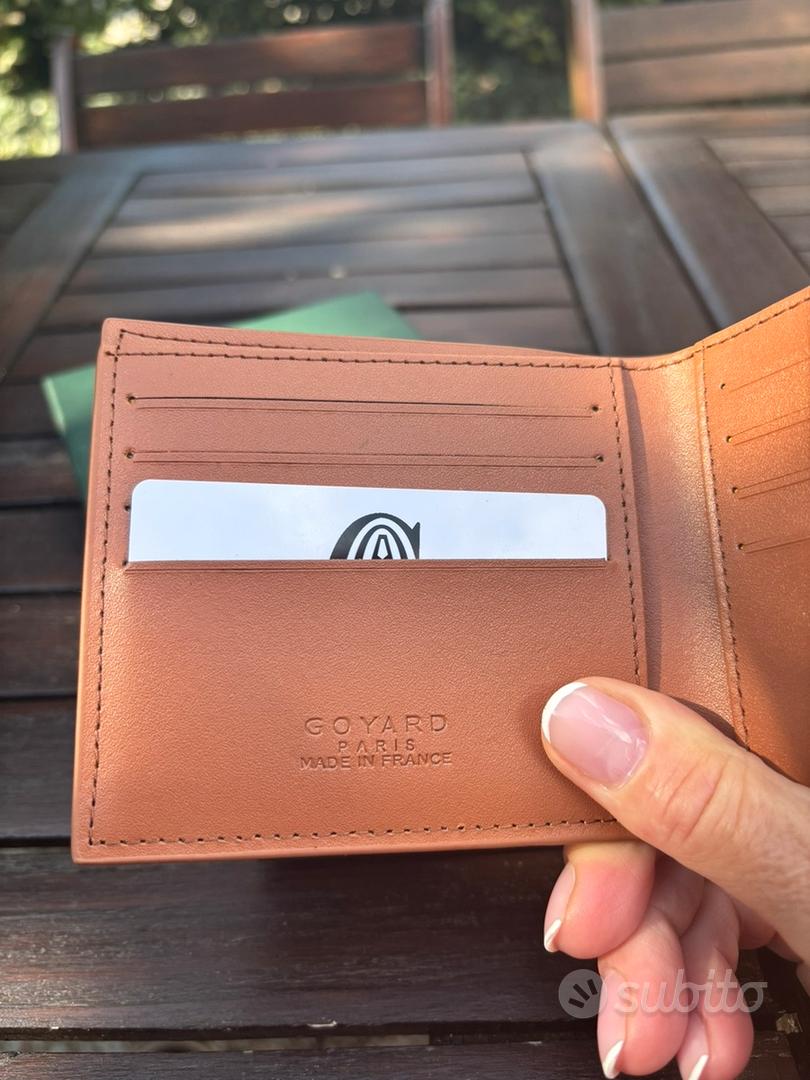 Portafoglio Goyard Victoire Noir Abbigliamento e Accessori In