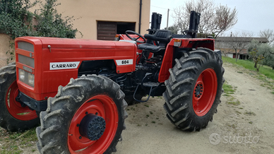 Trattore Carraro agricolo 4x4 con accessori 60cv