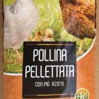 POLLINA pellettata in sacchi da 25 kg