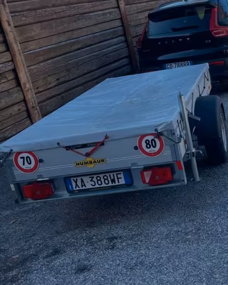 Rimorchio Auto HUMBAUR – Seminuovo, Ottime condizi