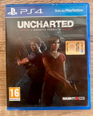 Uncharted l’eredità perduta ps4 ps5