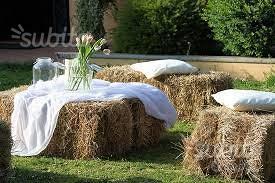 Ballette di paglia per eventi