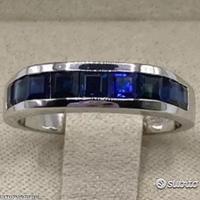 FEDINA ORO 18kt. E ZAFFIRI NATURALI CARRE ct. 1,35