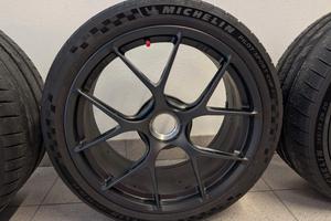 Cerchi BBS FI-R nero 21+20" Porsche GT3 RS