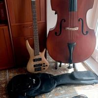 BASSO ELETTRICO ARTIGIANALE 5 CORDE €110