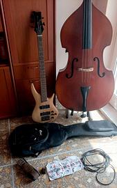 BASSO ELETTRICO ARTIGIANALE 5 CORDE €110