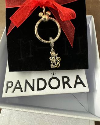 Pandora charm 90esimo compleanno di topolino + pen