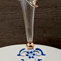 Portacandela in vetro di Murano