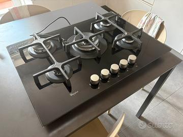 Piano cottura gas 73cm Whirlpool mod. GOA 7523/NB