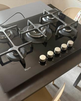 Piano cottura gas 73cm Whirlpool mod. GOA 7523/NB