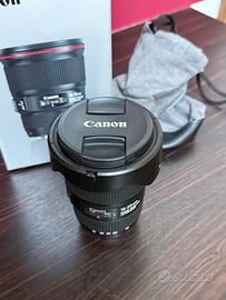 Canon - obiettivo EF 16-35mm f/4 quasi nuovo