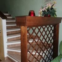 Grata divisoria in castagno 