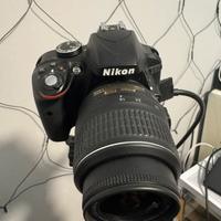 Nikon d3300+obbiettivo e accesori