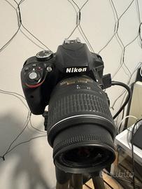 Nikon d3300+obbiettivo e accesori