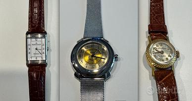 3 orologi vintage