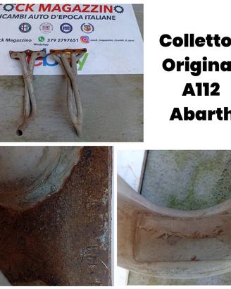 Collettore scarico a112 Abarth