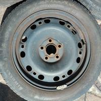 4 cerchioni 5 fori in lamiera 185/60 R15