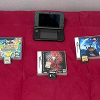 New Nintendo 3DS XL Metallic Black + tre giochi