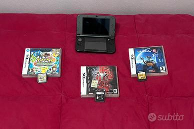 New Nintendo 3DS XL Metallic Black + tre giochi