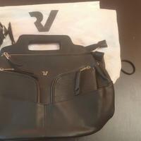 Borsa Donna RONCATO vera Pelle Nero