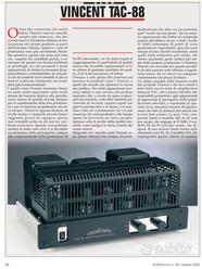 Amplificatore valvolare Vincent Tac 88  			