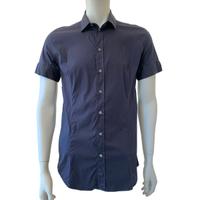 Camicia uomo Patrizia Pepe maniche corte blu 50 M