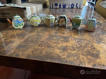 Set 6 teiere artistiche dipinte a mano – Goebel & 