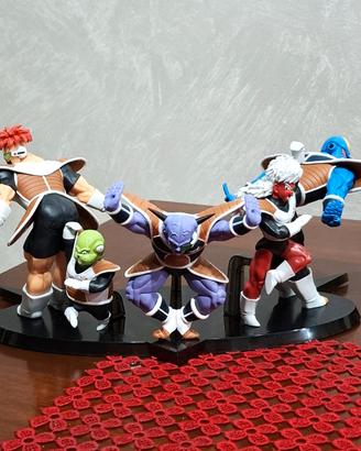 action figure squadra ginyu dragon ball z completa