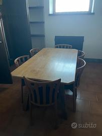 Tavolo in Legno 6 Posti